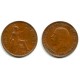 (837) Gran Bretaña. 1928. Half Penny (MBC)
