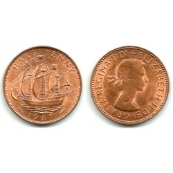 (896) Gran Bretaña. 1967. Half Penny (EBC)