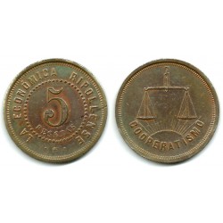 La Económica Ripollense. 5 Pesetas (MBC)