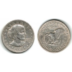 (207) Estados Unidos de América. 1979(D). 1 Dollar (MBC)