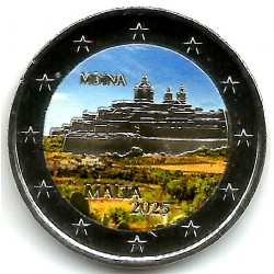 Malta. 2025. 2 Euro (SC) Coloreada