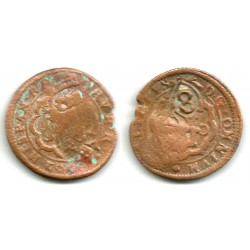 Felipe III. Sin Fecha. Maravedi Resellado (BC)