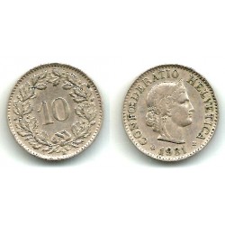 (27) Suiza. 1931. 10 Rappen (BC+)