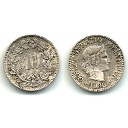 (27) Suiza. 1936. 10 Rappen (BC)