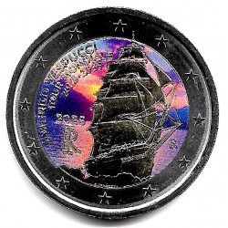 Italia. 2025. 2 Euro (SC) Coloreada