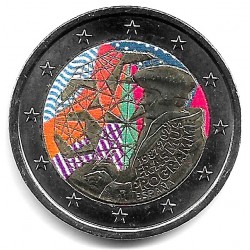 España. 2022. 2 Euro (SC) Coloreada