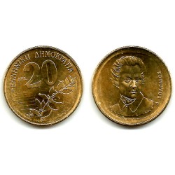 (154) Grecia. 1998. 20 Drachma (SC)
