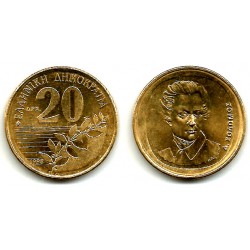 (154) Grecia. 1998. 20 Drachma (SC)