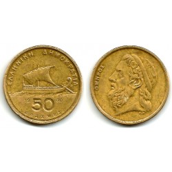 (147) Grecia. 1990. 50 Drachma (MBC)