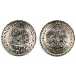 (42) Indonesia. 1978. 100 Rupiah (EBC)