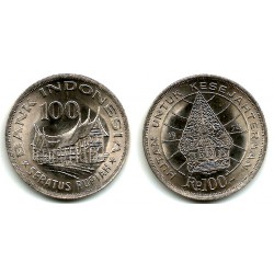 (42) Indonesia. 1978. 100 Rupiah (EBC)