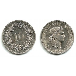 (27) Suiza. 1983. 10 Rappen (EBC)