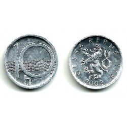 (6) República Checa. 2003. 10 Haleru (EBC)