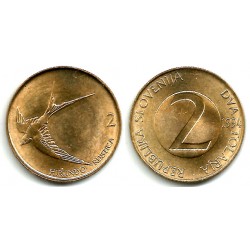 (5) Eslovenia. 1994. 2 Tolarja (SC)
