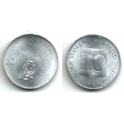 (8) Eslovenia. 1993. 20 Stotinov (SC)