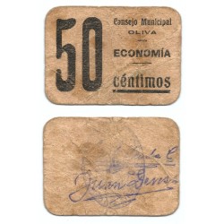 Oliva. Sin Fecha. 50 Céntimos (MBC-)