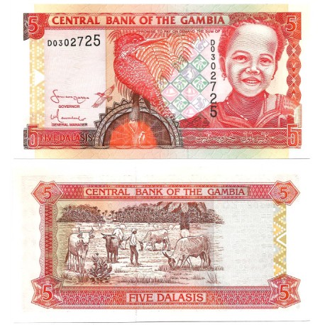 (20c) Gambia. 2001-05. 5 Dalasis (SC)