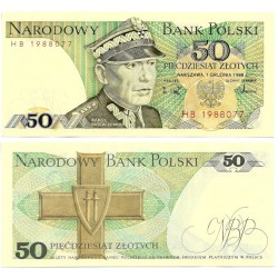 (142c) Polonia. 1988. 50 Zlotych (SC)