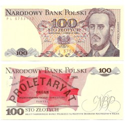 (143e) Polonia. 1986. 100 Zlotych (SC)