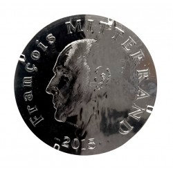 Francia. 2015. 10 Euro (Proof) (Plata) François Mitterrand