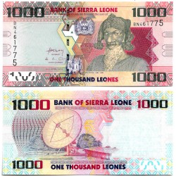 (30a) Sierra Leona. 2010. 1000 Leones (SC)