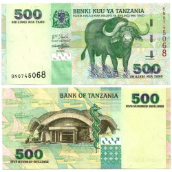 (35) Tanzania. 2003. 500 Shillings (SC)