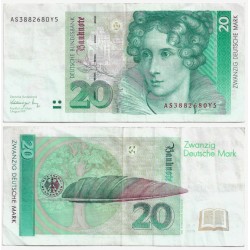 (39b) Alemania. 1991. 20 Mark (EBC-)