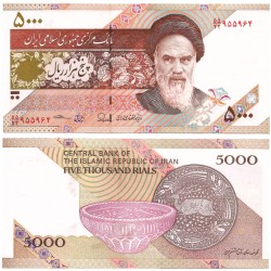 (152b) Irán. 2013-18. 5000 Rials (SC)