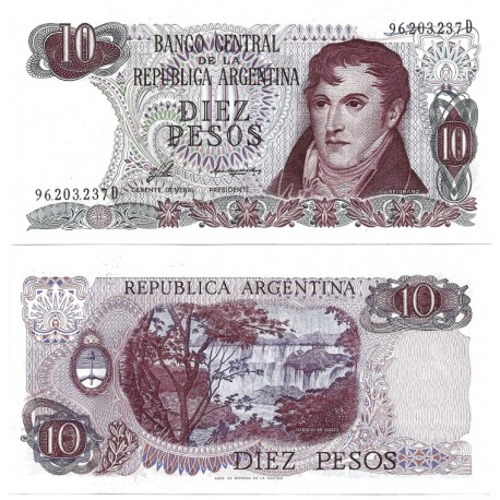 (300) Argentina. 1976. 10 Pesos (SC)