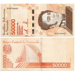 (W111) Venezuela. 2019. 50000 Bolívares (SC)