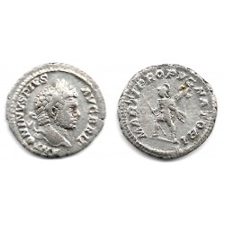 Caracalla. 198-217 d.C. Denario (MBC) (Plata)