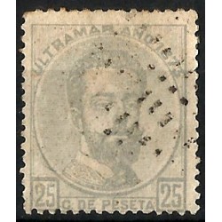Antillas Españolas. 1873. 25 Céntimos de Peseta (Usado)
