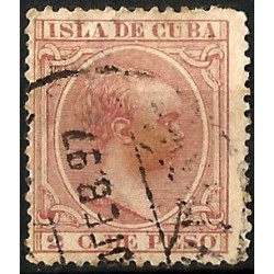 (125) Cuba Colonial. 1891-92. 2 Centavos de Peso (Usado)