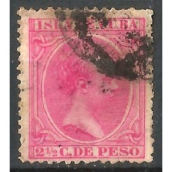 (148) Cuba Colonial. 1896-97. 2½ Centavos de Peso (Usado)