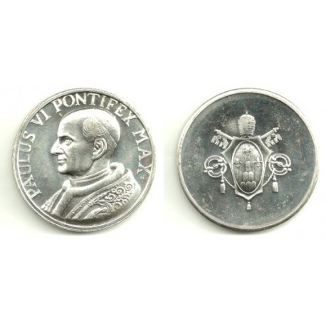 Medalla (Paulus VI Pontifex Max.) (Plata)