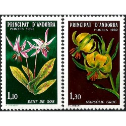 Andorra. 1980. Serie Completa (Nuevo) Flora