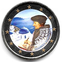 Grecia. 2022. 2 Euro (SC) Coloreada