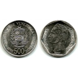(Y79.1) Venezuela. 1998. 500 Bolívares (EBC)