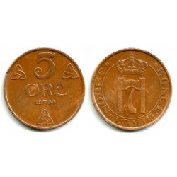 (368) Noruega. 1933. 5 Ore (MBC-)