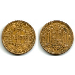 Estado Español. 1944. 1 Peseta (BC)