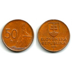 (35) Eslovaquia. 2000. 50 Haleru (MBC)