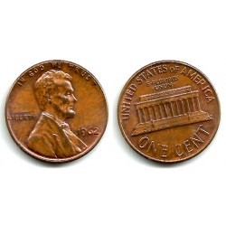 (201) Estados Unidos de América. 1962. 1 Cent (MBC)