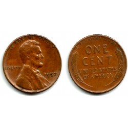 (A132) Estados Unidos de América. 1957. 1 Cent (MBC)