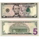 (539) Estados Unidos de América. 2013. 5 Dollars (SC)