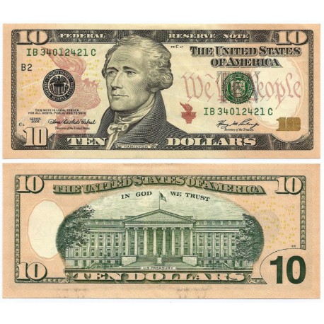 (525) Estados Unidos de América. 2006. 10 Dollars (SC)