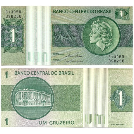 (191Ac) Brasil. 1980. 1 Cruzeiro (EBC)