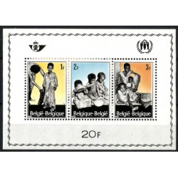 Bélgica. 1967. Hoja Conmemorativa (Usado) Fondo de Campaña Europeo de Refugiados