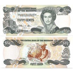 (42) Bahamas. 1984. ½ Cent (SC)
