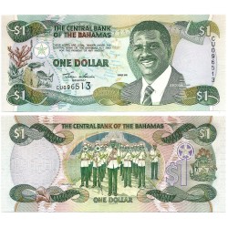 (69) Bahamas. 2001. 1 Dollar (SC)
