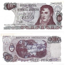 (300) Argentina. 1976. 10 Pesos (EBC)